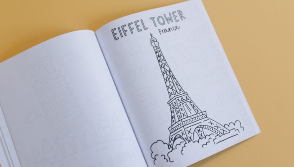 Travel the World Coloring Book gallery