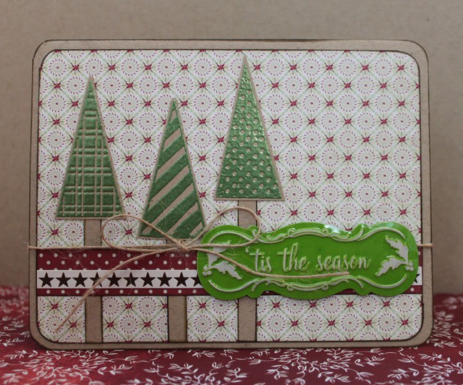 Christmas Cards using the SC banner stamps!