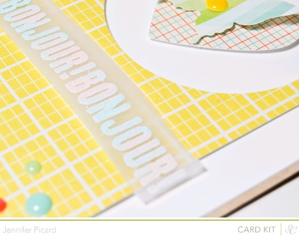 Embossed Bonjour *Card Kit Only* by JennPicard gallery