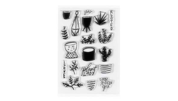 Stamp Set : 4×6 Plant Lady by Kiley Bennett gallery