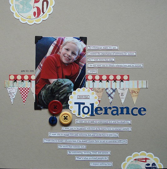 More than tolerance