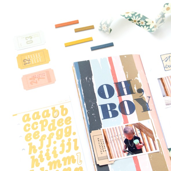 Oh Boy Traveler's Notebook Spread by desialy gallery