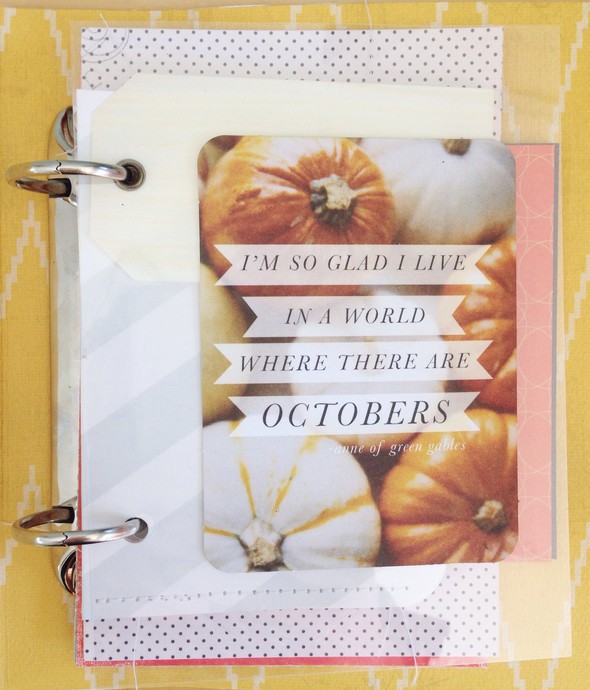 October Occasionally Mini  by Leah gallery