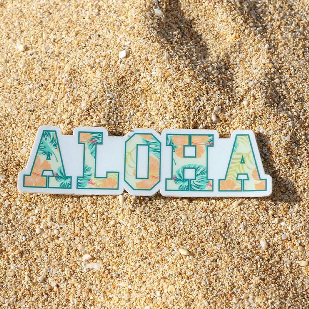 Aloha Decal Sticker item