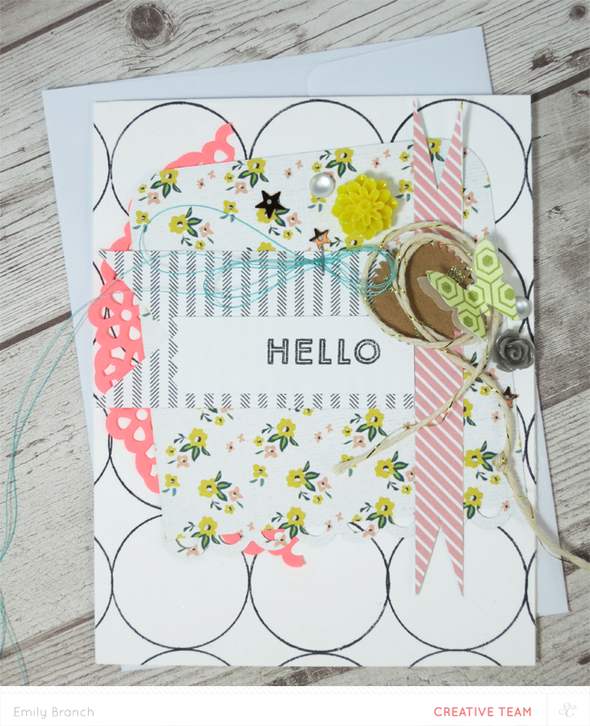 Floral Hello Card by BranchOutDesigns gallery