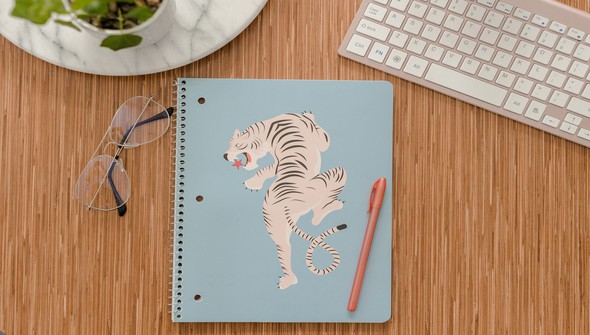 Tiger Spiral Notebook gallery