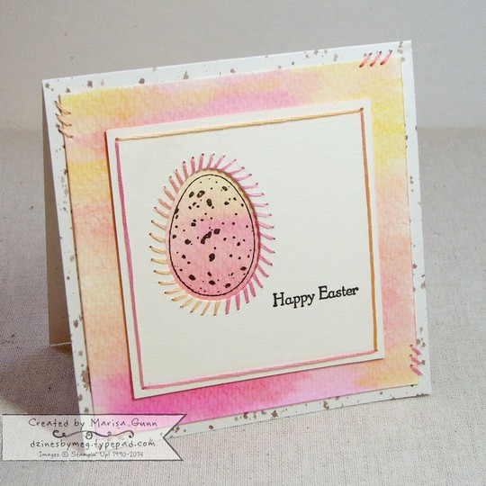 Stitched Easter in Pink