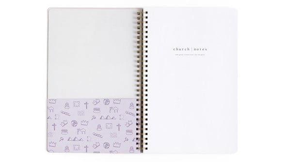 Notebook - Lilac with Maps gallery