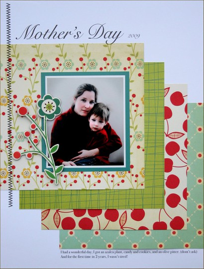 Mother s day layout