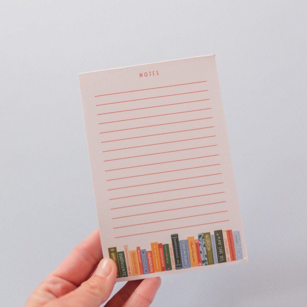 Plant Books Notepad item