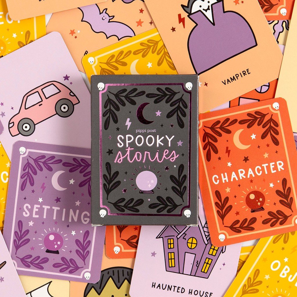 Spooky Stories Storytelling Prompts Card Game item