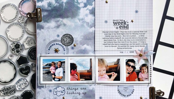 Stamp Set : 6x8 Relax + Enjoy by In a Creative Bubble gallery