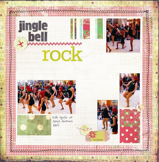 Jingle Bell Rock (1/16 sketch)