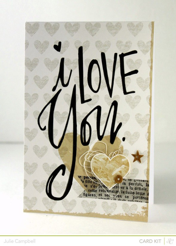I Love You Card by JulieCampbell gallery