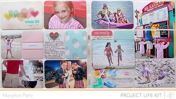 Project Life Week 29:  PL kit only by MaryAnnPerry gallery