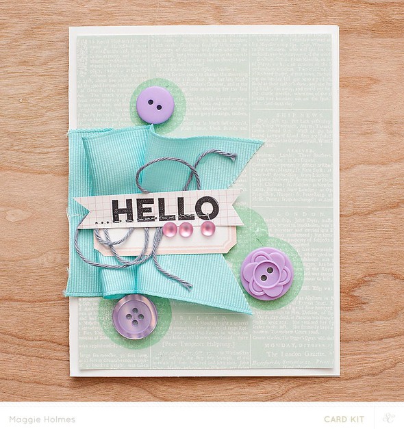 Hello card by maggieholmes gallery