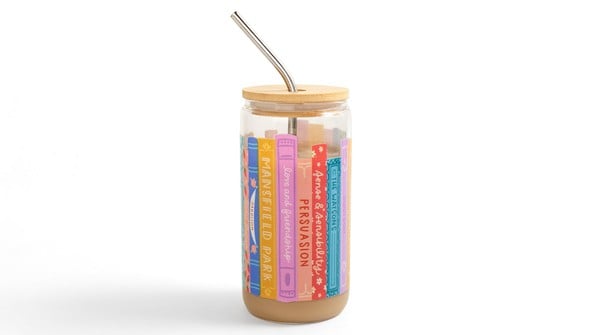 Jane Austen Books Glass Can gallery