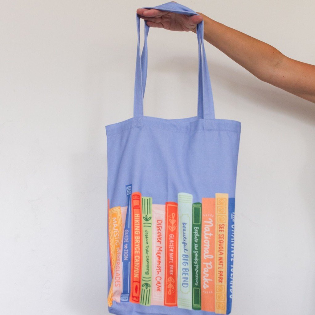 National Parks Books Tote Bag  item