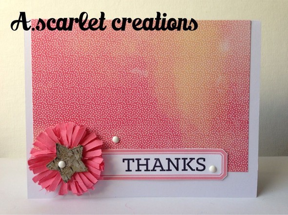 Thanks in pink card by msjesshawk gallery