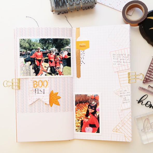 October Travelers Notebook by patricia gallery