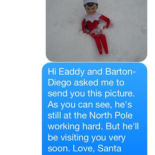 Elf on the Shelf Day Two
