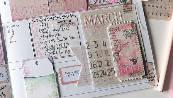Calendar Notepad - 2×3.75 White & Aged gallery