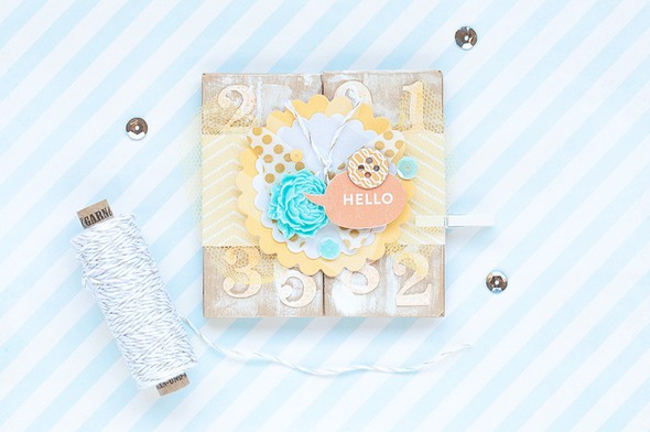Hello Origami card by Jayzee gallery