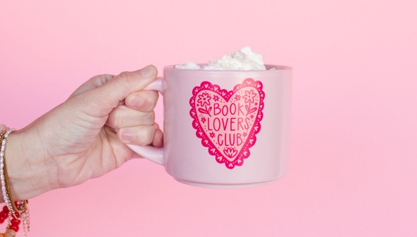 Book Lovers Club Large Ceramic Mug  gallery