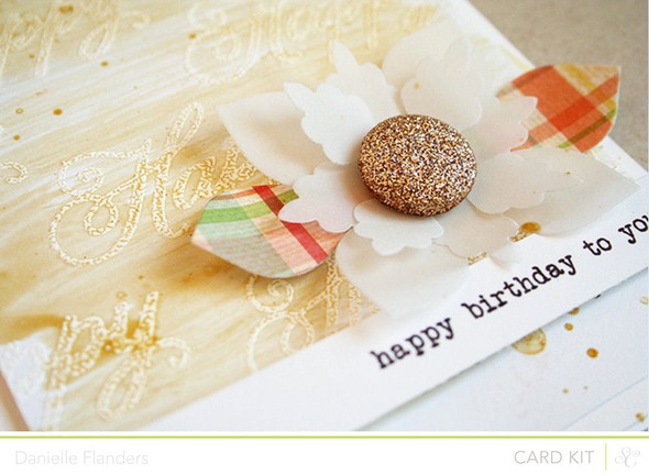 Happy Birthday Embossed card by Dani gallery