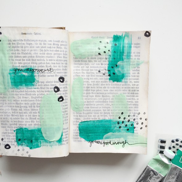 Altered Book Art Journal Pages by CayleeGrey gallery