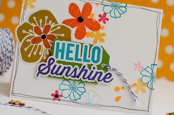 Hello Sunshine card by dpayne gallery