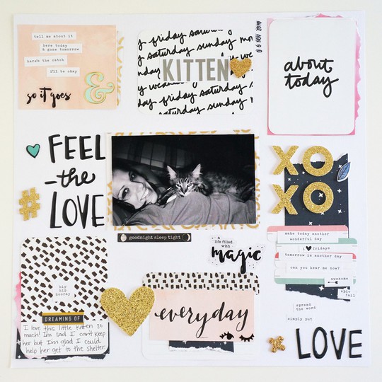 Feel the Love Grid Layout