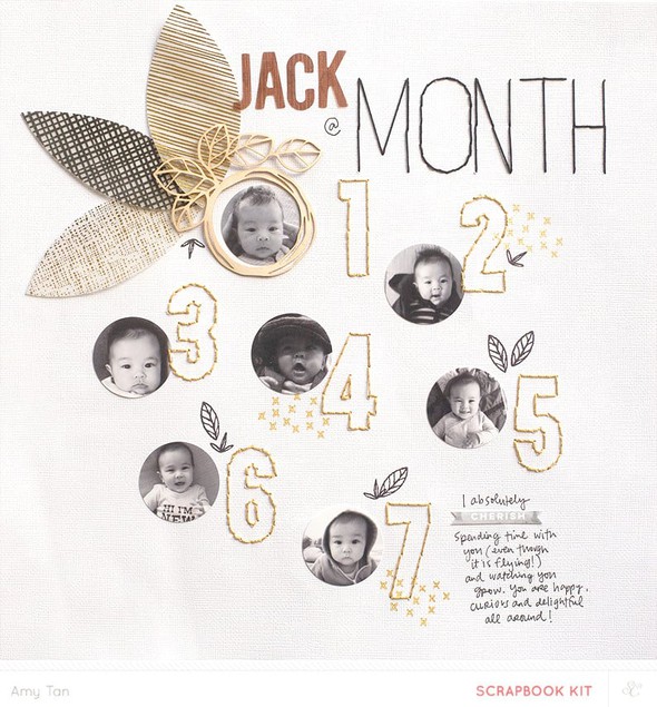 JACK @ month 1, 2, 3, 4, 5, 6, 7 by amytangerine gallery