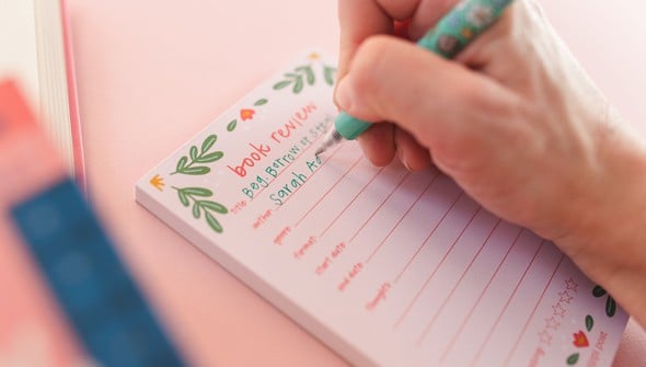 Book Review Notepad gallery