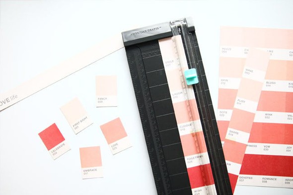 color chart layout by JINAB gallery
