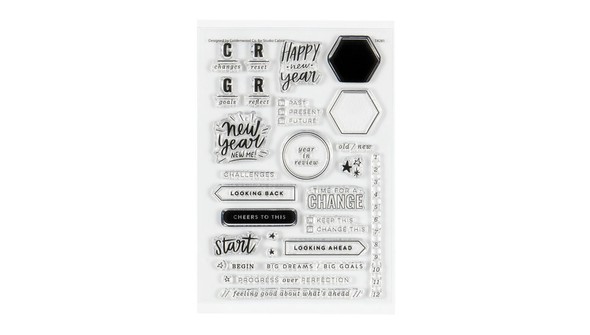 Stamp Set : 4x6 New Year by Goldenwood Co gallery