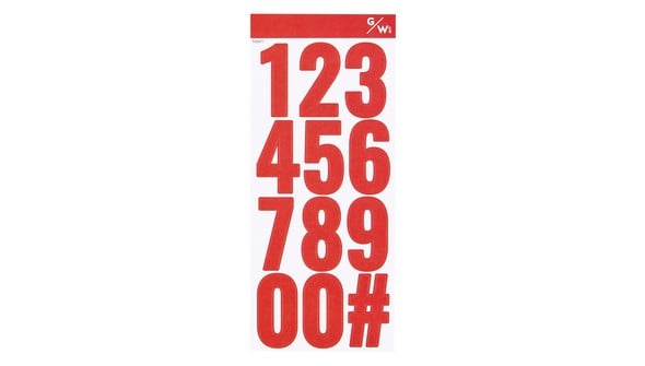 Making Memories 3×8 Number Sticker Sheet gallery