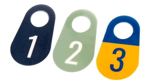 Making Memories Plastic Number Tags gallery