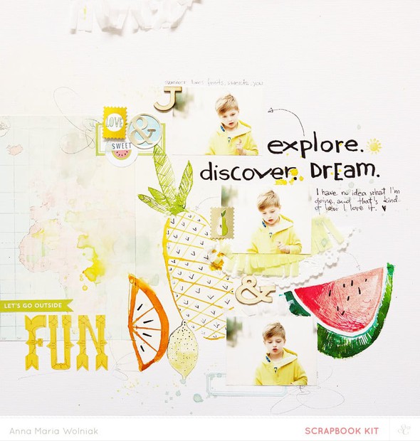 explore. discover. dream. [main kit only] by aniamaria gallery