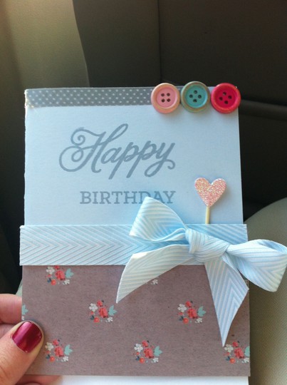 Happy Birthday Card - Antiquary Card Kit