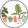Potted Plants Large Ceramic Mug 