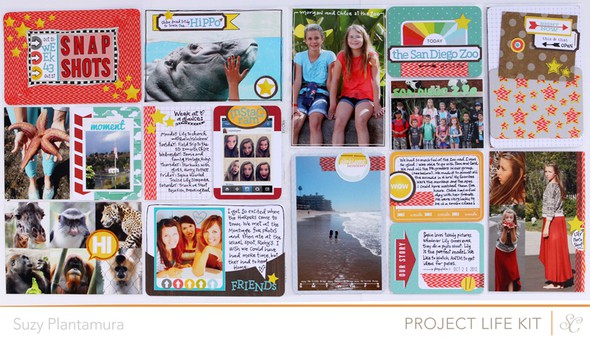 Project Life KIT ONLY SPREAD Week 43 by suzyplant gallery