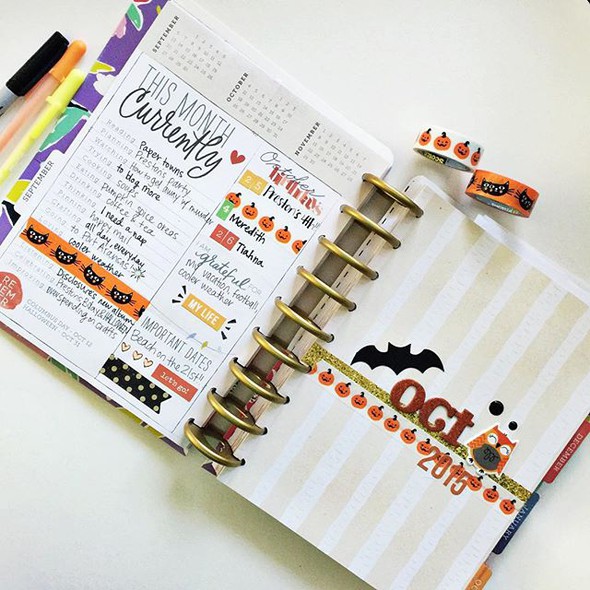Oct & Nov Planner Layouts by Amandacase gallery