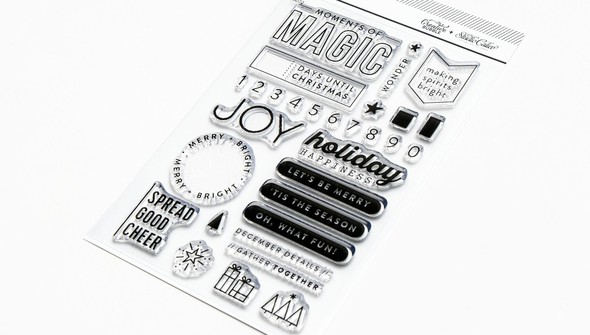 Stamp Set : 4x6 Merry + Bright by In a Creative Bubble gallery