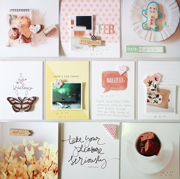 PROJECTLIFE - EVERY SINGLE DAY IN FEB(2) by EyoungLee gallery