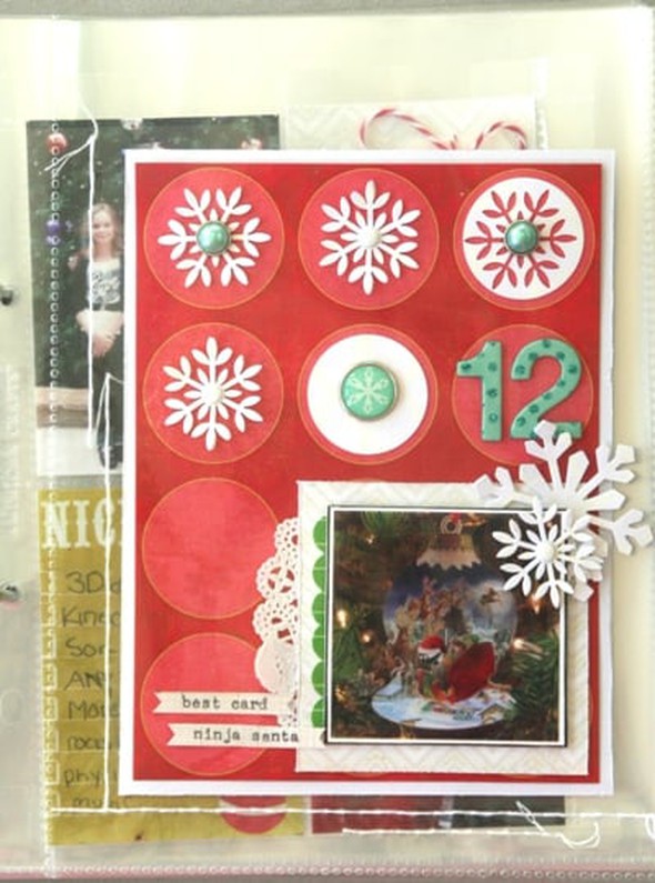 December Daily pages 3-13 by Leah gallery