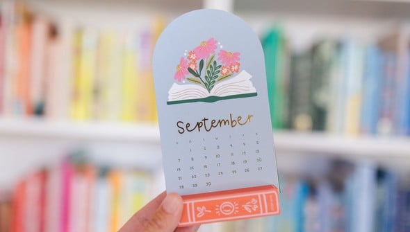 Book Lover's 2025 Mini Desk Calendar gallery