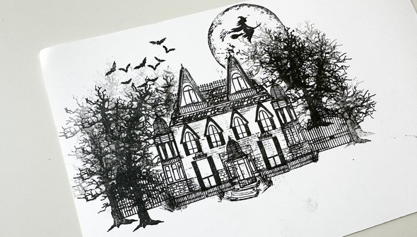 Stamp Set : 6×8 Haunting gallery