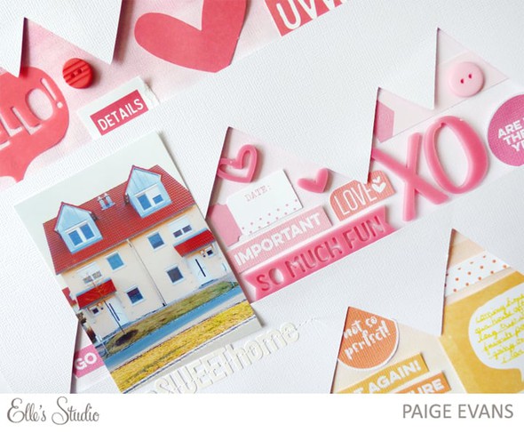 Home sweet home detail by paige evans original