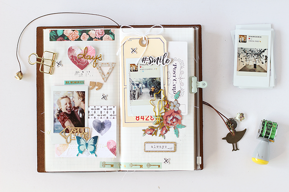 Traveler's Note layouts (daily journal A) by EyoungLee gallery